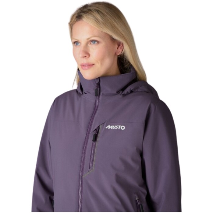 Musto Frauen BR1 2024 PL Midlayer Jacke 82581 - Mulberry